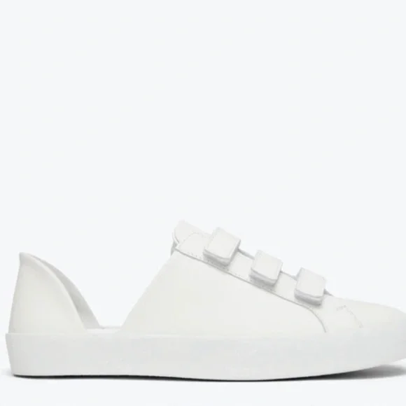 Freda Salvador - Libby d’Orsay sneakers in white leather - Picture 1 of 12